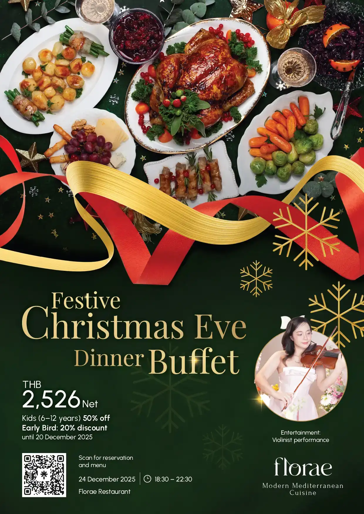 Festive Christmas Eve Buffet 2025