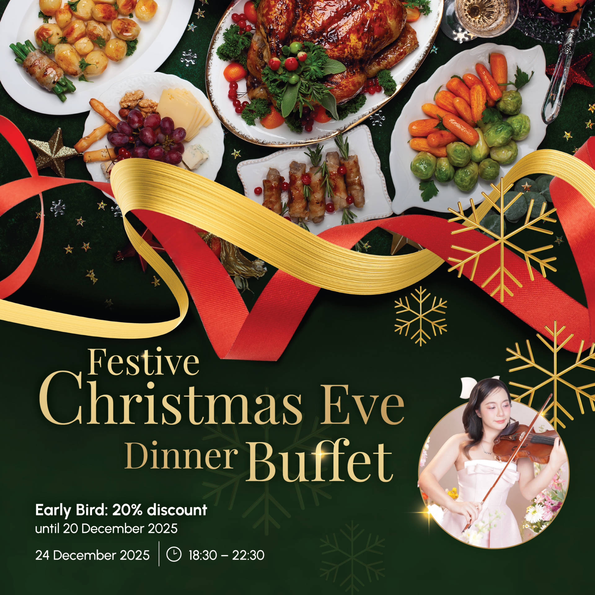 Festive Christmas Eve Buffet 2025
